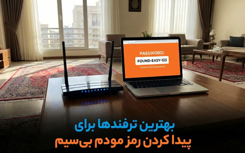 بهترین ترفند های پیدا کردن پسورد مودم وایرلس به سادگی