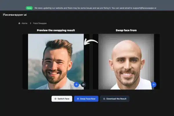 نرم‌افزار Face Swapper