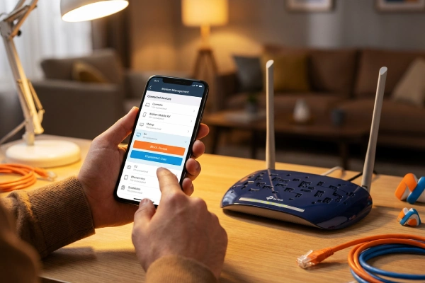 افراد ناشناس یا دستگاه‌هایی که نمی‌شناسید، بدون اجازه شما به وای‌فای متصل شده‌اند.