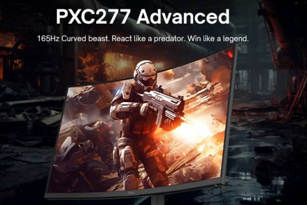صفحه نمایش گیمینگ Pixio PXC277 Advanced