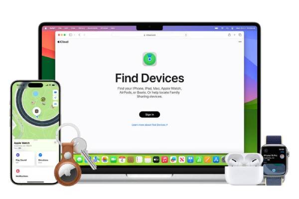 ردیاب گوشی آیفون از طریق برنامه find my iphone