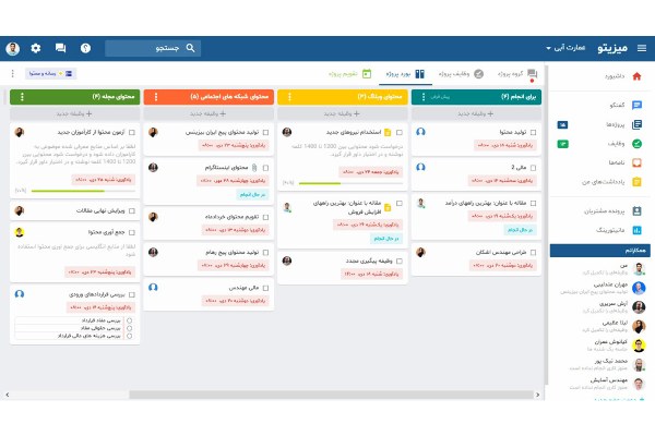 اپلیکیشن برنامه ریزی روزانه فارسی میزیتو