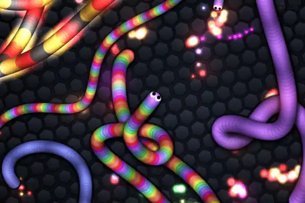 Slither.io بازی های انلاین گروهی