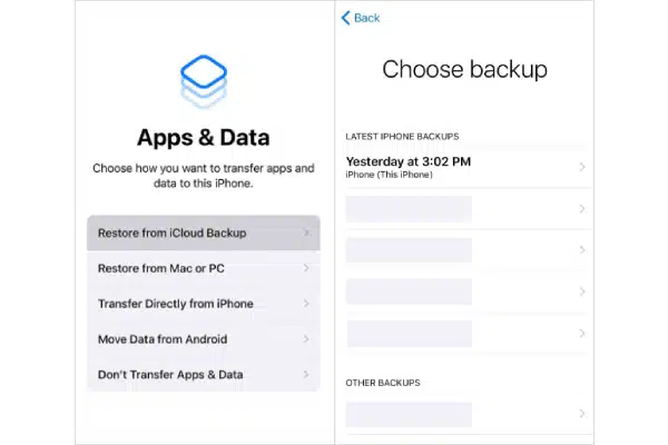 بازیابی پیام های پاک شده تلگرام در ایفون با استفاده از iCloud