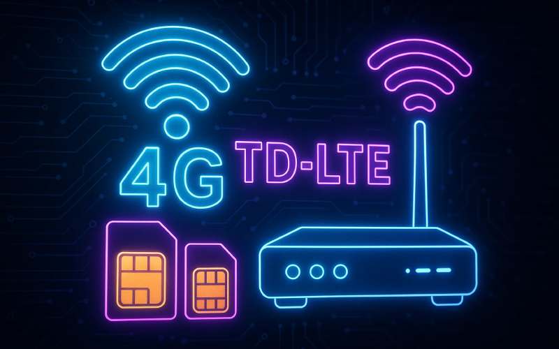 تفاوت 4g و td lte