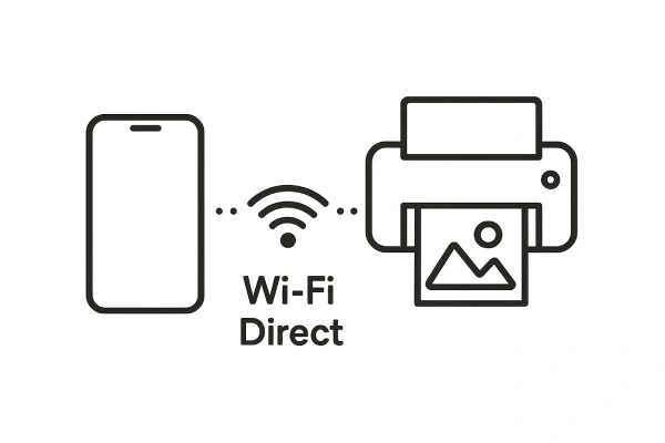 چاپ از طریق Wi-Fi-Direct در گوشی‌های هوشمند