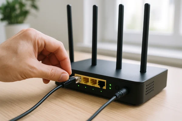 مشکل مودم یا روتر