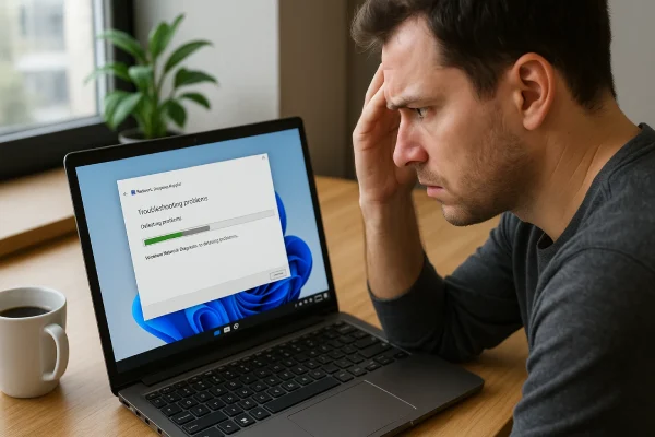 مشکلات رایج اتصال اینترنت