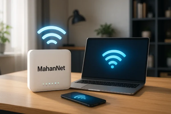 سرویس اینترنت پرسرعت ماهان نت