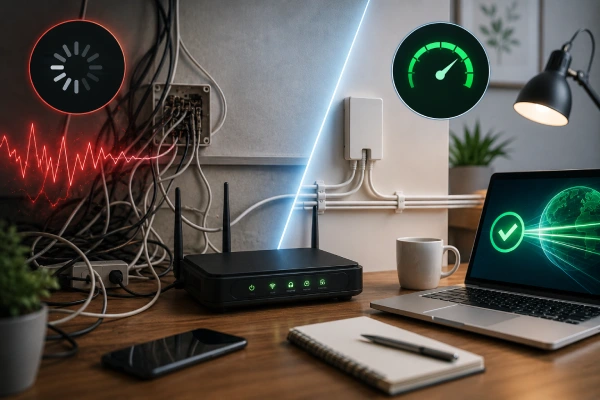 Adsl Projects رفع نویز خط تلفن ADSL |علت و بهترین روشهای رفع نویز