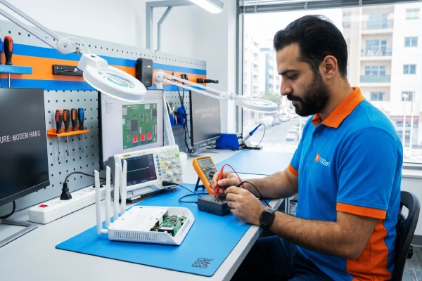 خرابی آداپتور یکی از دلایل هنگ کردن مودم